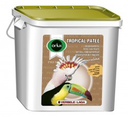 Orlux Tropical Pâtée Premium - Pâtée Grasse aux Fruits Secs - 5 kg