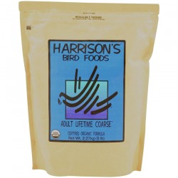 Harrison's - Adult Lifetime Coarse 2,27 kg - Granulés Compressés Bio pour Perroquet