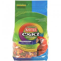 Kaytee - Exact Rainbow Extrudés Maintenance Grands Perroquets - 9,07 kg