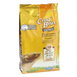 Croq'Brin - Menu Expert Hamster - Mélange de Céréales et Légumes pour Hamsters - 1 kg