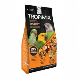 Tropimix Petits Perroquets 1,8 kg  - Mélange de Graines, Granulés et Fruits sans Déchets