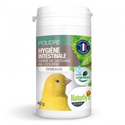 Naturlys - Poudre pour l'Hygiène Intestinale des Oiseaux - 40 gr