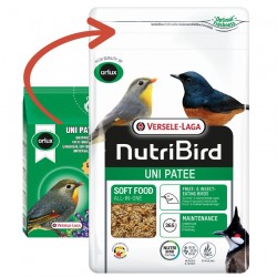 Nutribird Uni Pâtée 1 kg - Pâtée Grasse Universelle pour Frugivores et Insectivores