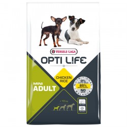 Opti Life - Adult Mini - 7,5 kg - Croquettes pour Chiens de Petites Races Adultes - Goût Poulet