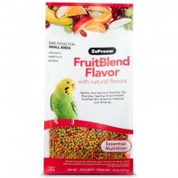 Offre Spéciale DLUO 29.02.2015 - Extrudés ZuPreem FruitBlend Petites Perruches - 400 gr
