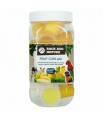 Fruit Cups - Gelée au Fruit - Boite de 24 pièces - Parfums Assortis (Banane, Orange, Yaourt, Miel)