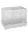 Cage Cova 1 (44 cm) à Double Compartiment - Bac Plastique